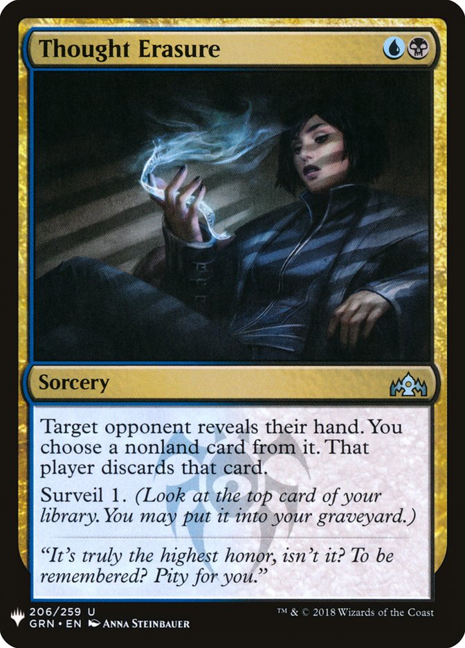 Thought Erasure [Mystery Booster] - Destination Retro