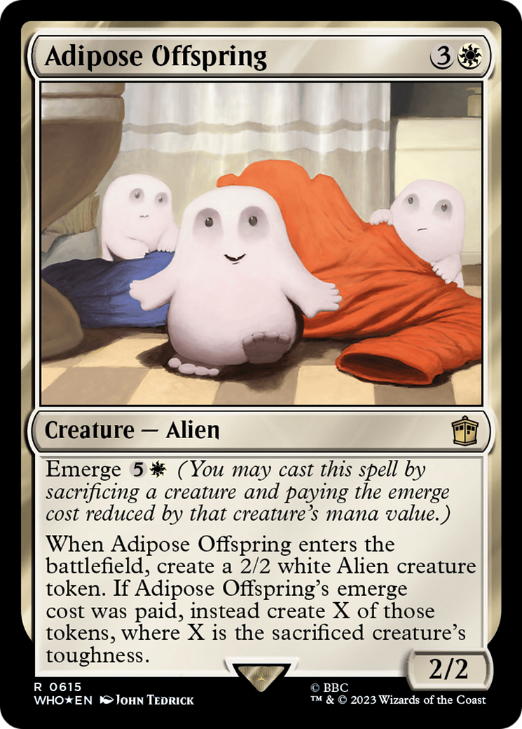 Adipose Offspring (Surge Foil) [Doctor Who] - Destination Retro