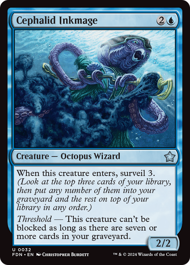 Cephalid Inkmage [Foundations] - Destination Retro