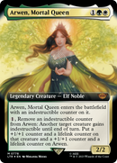 Arwen, Mortal Queen (Extended Art) (Surge Foil) [The Lord of the Rings: Tales of Middle-Earth] - Destination Retro