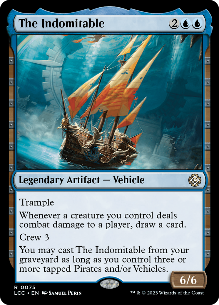 The Indomitable [The Lost Caverns of Ixalan Commander] - Destination Retro