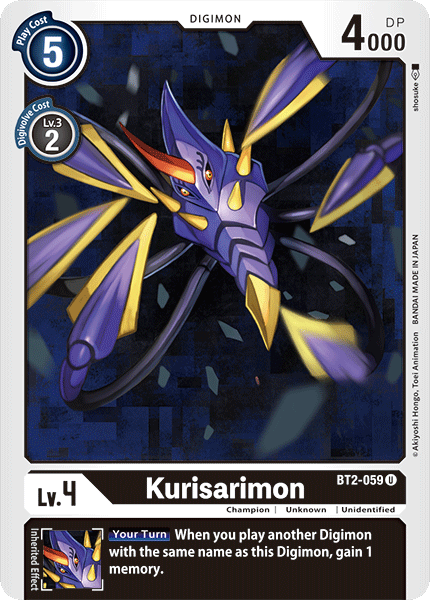 Kurisarimon [BT2-059] [Release Special Booster Ver.1.0] - Destination Retro