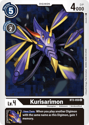 Kurisarimon [BT2-059] [Release Special Booster Ver.1.0] - Destination Retro