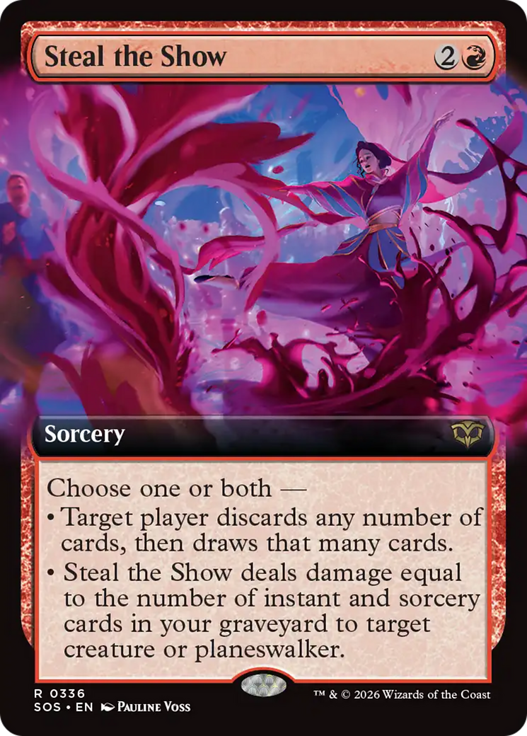 Steal the Show (Extended Art) [Secrets of Strixhaven] - Destination Retro