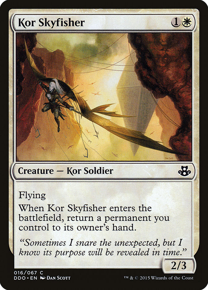 Kor Skyfisher [Duel Decks: Elspeth vs. Kiora] - Destination Retro