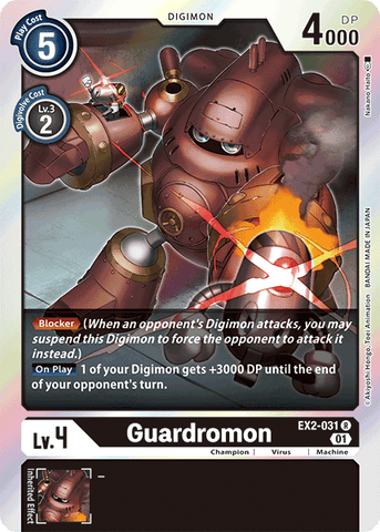 Guardromon [EX2-031] [Digital Hazard] - Destination Retro