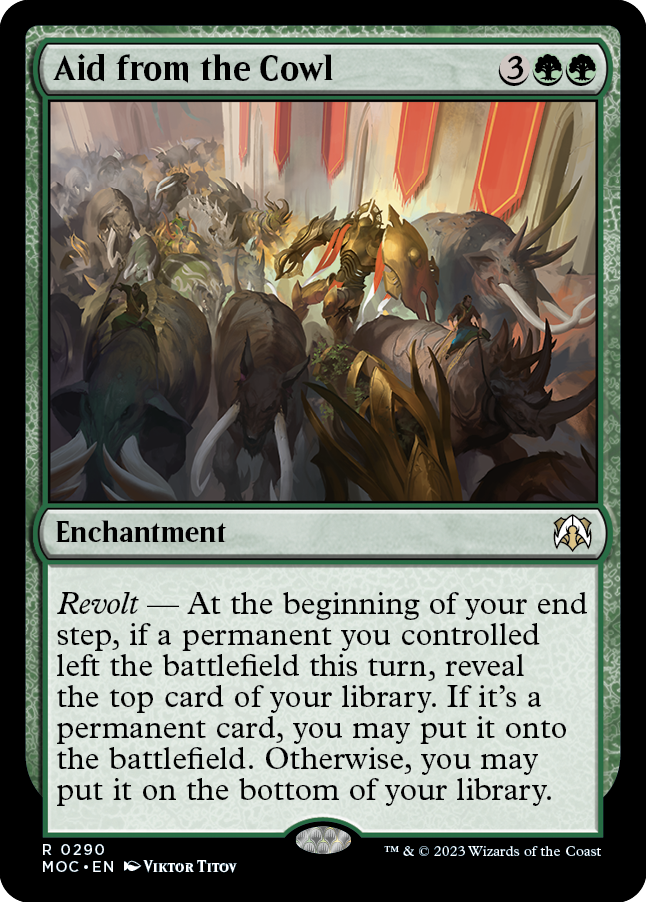 Aid from the Cowl [March of the Machine Commander] - Destination Retro