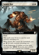 Sentry Bot (Extended Art) (Surge Foil) [Fallout] - Destination Retro
