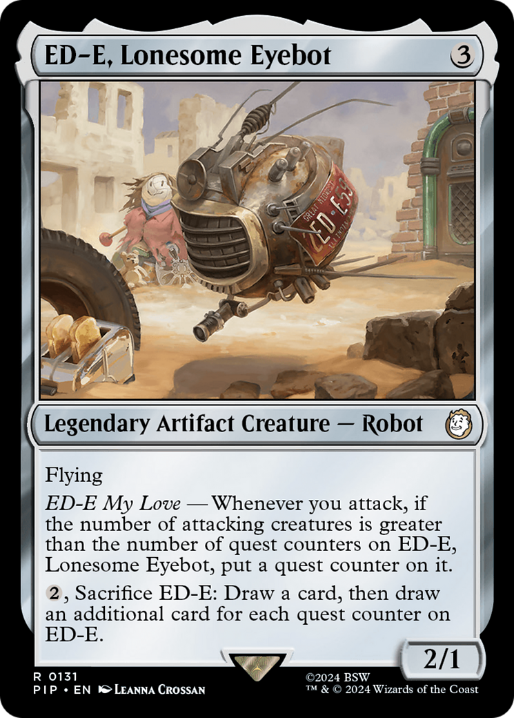 ED-E, Lonesome Eyebot [Fallout] - Destination Retro