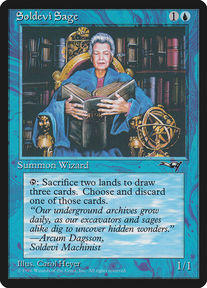 Soldevi Sage (Sitting) [Alliances] - Destination Retro