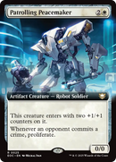 Patrolling Peacemaker (Extended Art) [Edge of Eternities Commander] - Destination Retro