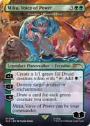 Miku, Voice of Power - Freyalise, Llanowar's Fury [Secret Lair Drop Series] - Destination Retro