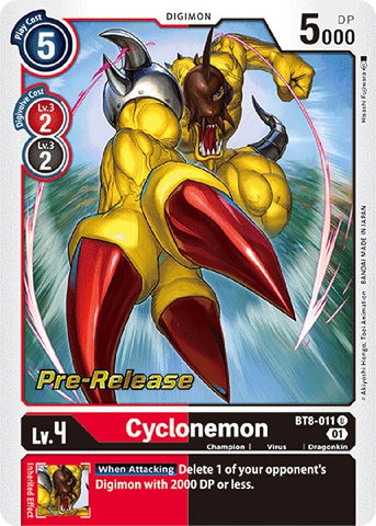 Cyclonemon [BT8-011] [New Awakening Pre-Release Cards] - Destination Retro