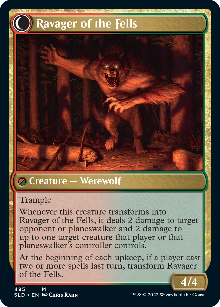 Huntmaster of the Fells // Ravager of the Fells [Secret Lair Drop Series] - Destination Retro