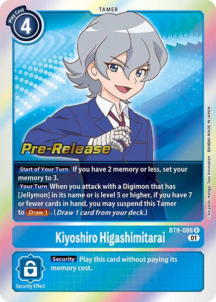 Kiyoshiro Higashimitarai [BT9-086] [X Record Pre-Release Promos] - Destination Retro