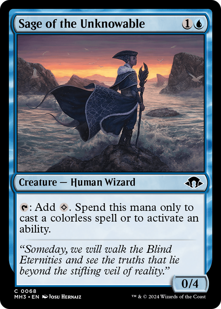 Sage of the Unknowable [Modern Horizons 3] - Destination Retro