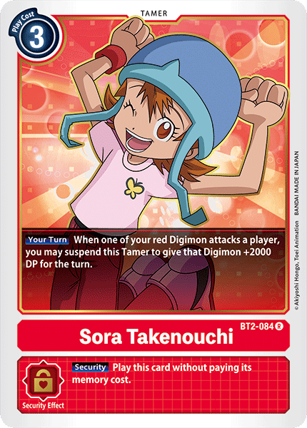 Sora Takenouchi [BT2-084] [Release Special Booster Ver.1.0] - Destination Retro