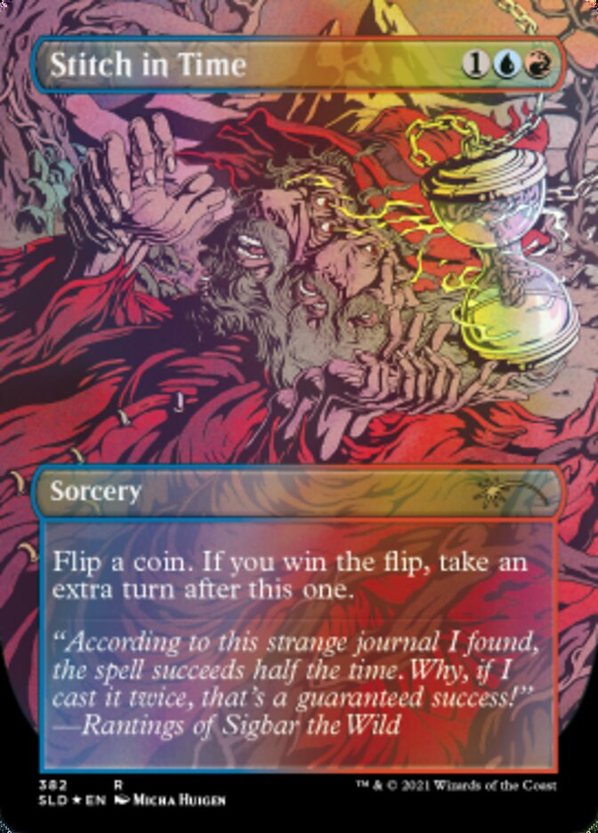Stitch in Time // Stitch in Time (Borderless) [Secret Lair Drop Series] - Destination Retro
