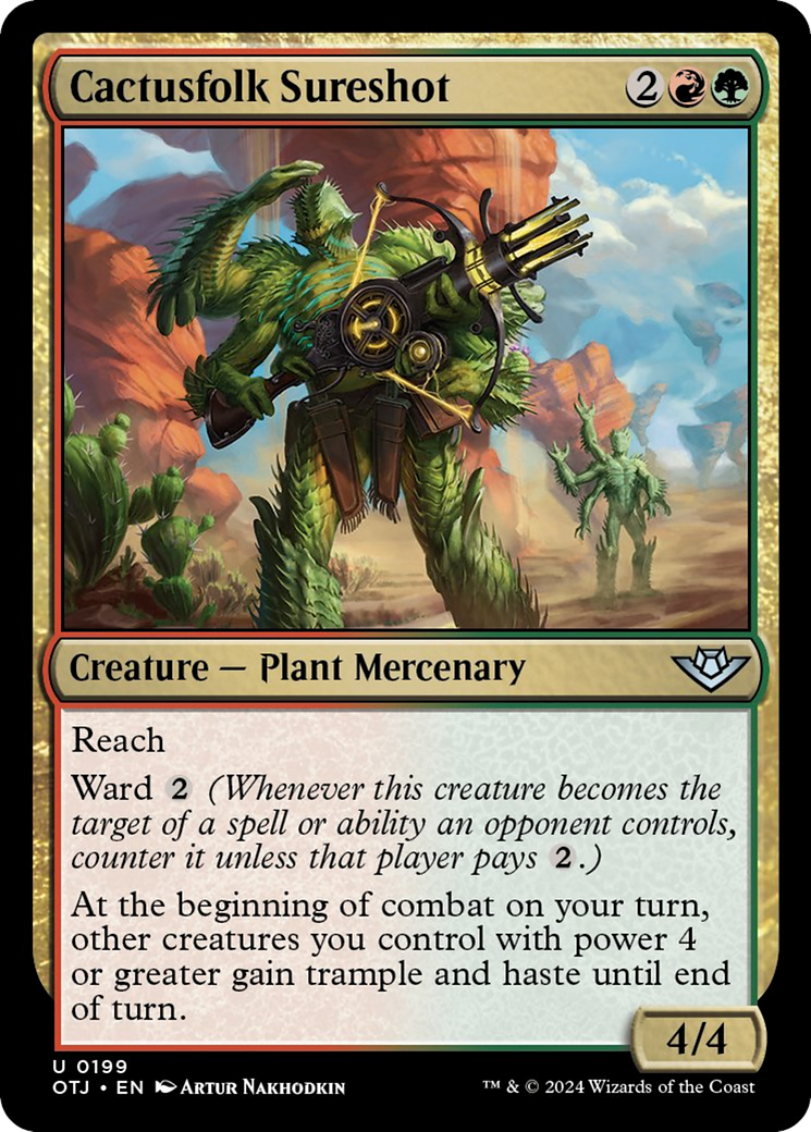 Cactusfolk Sureshot [Outlaws of Thunder Junction] - Destination Retro