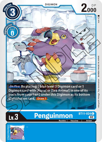 Penguinmon [BT11-024] [Dimensional Phase] - Destination Retro