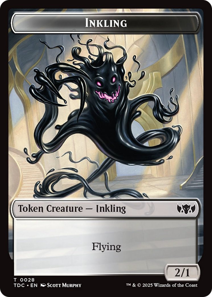 Inkling // Insect (0023) Double-Sided Token [Tarkir: Dragonstorm Commander Tokens] - Destination Retro
