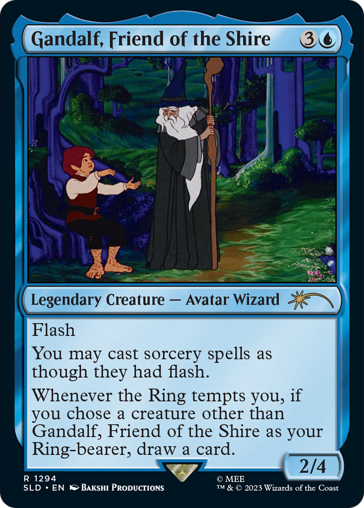 Gandalf, Friend of the Shire [Secret Lair Drop Series] - Destination Retro