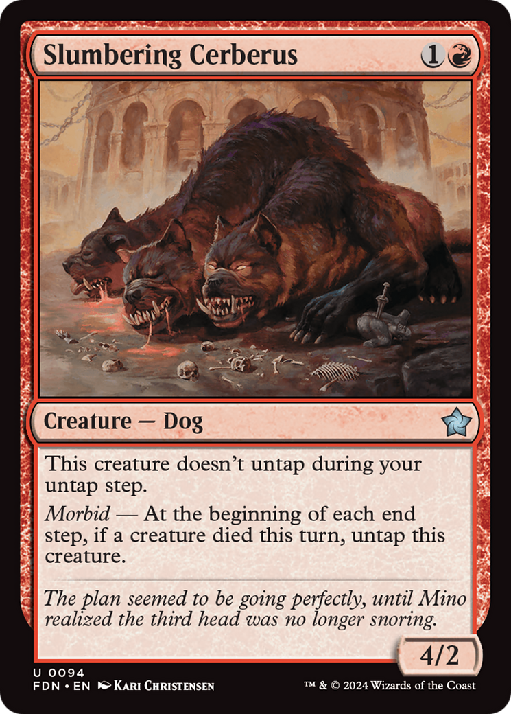 Slumbering Cerberus [Foundations] - Destination Retro