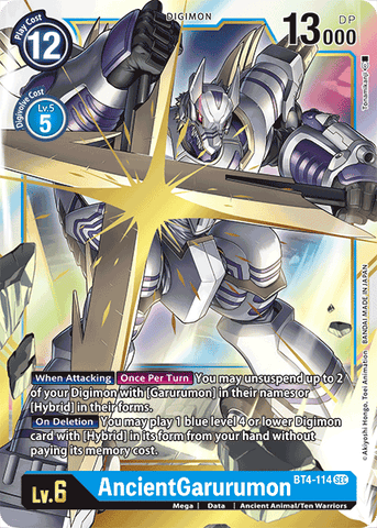 AncientGarurumon [BT4-114] [Great Legend] - Destination Retro