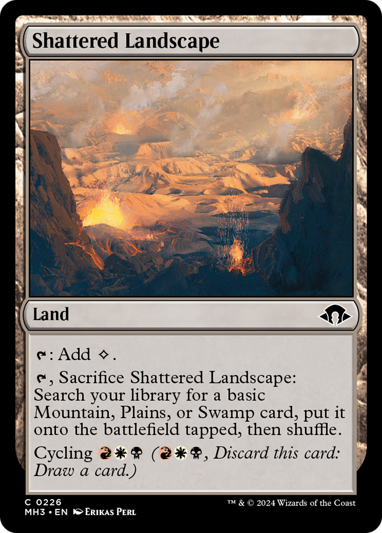 Shattered Landscape [Modern Horizons 3] - Destination Retro