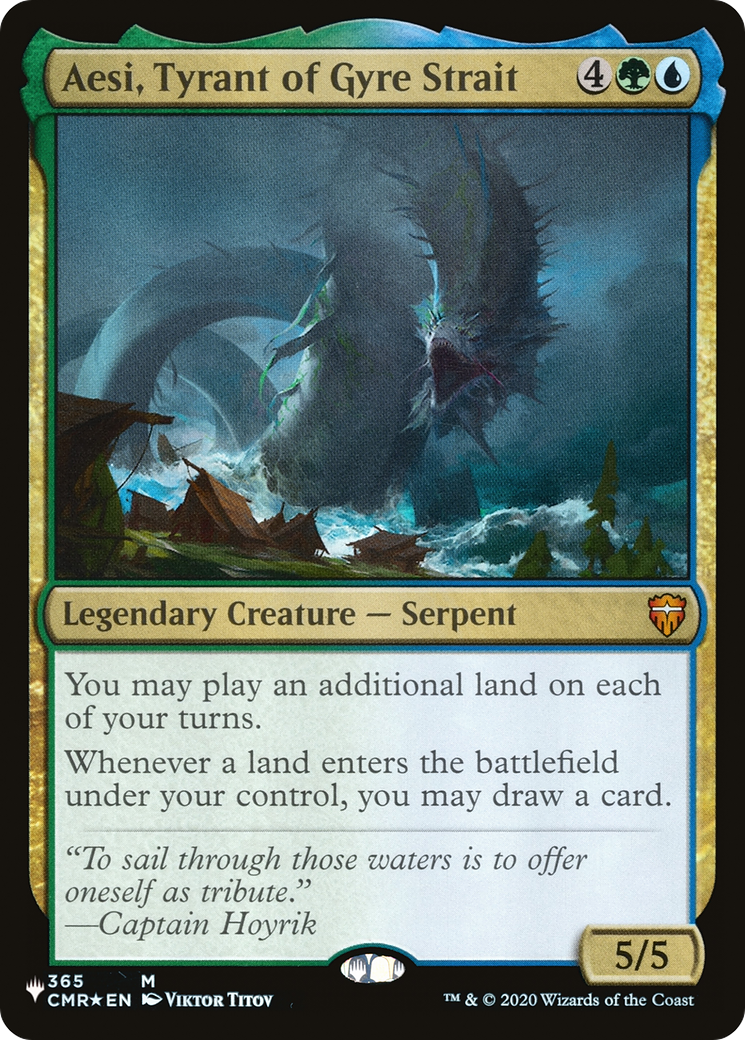 Aesi, Tyrant of Gyre Strait [The List] - Destination Retro