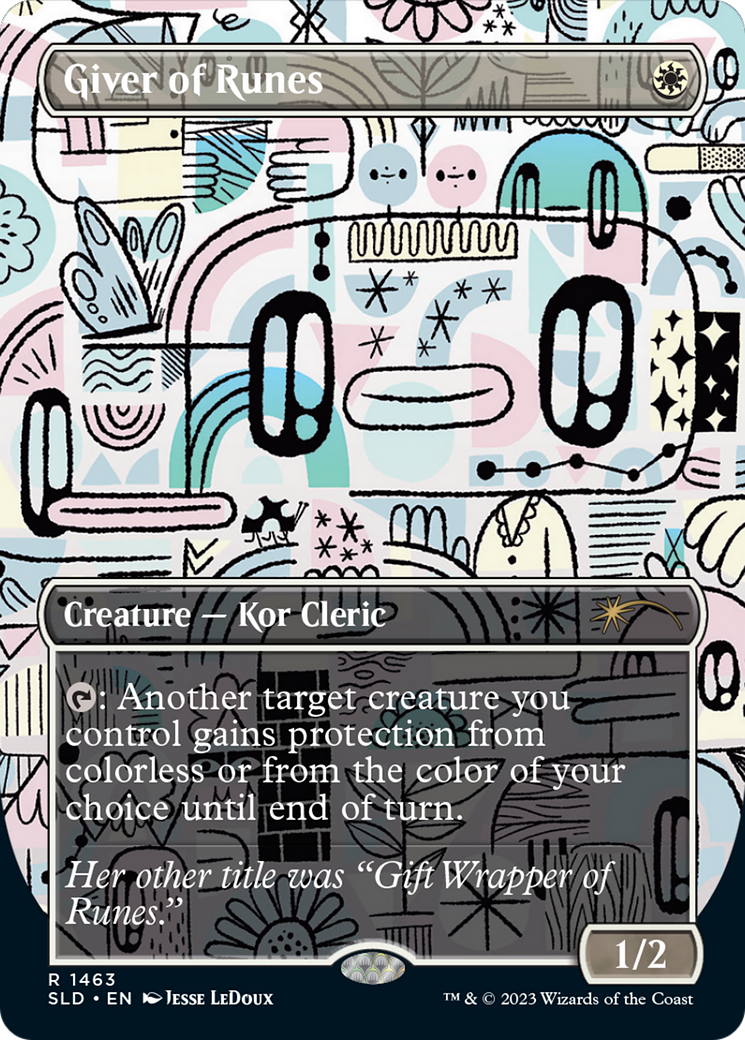 Giver of Runes (Rainbow Foil) [Secret Lair Drop Series] - Destination Retro
