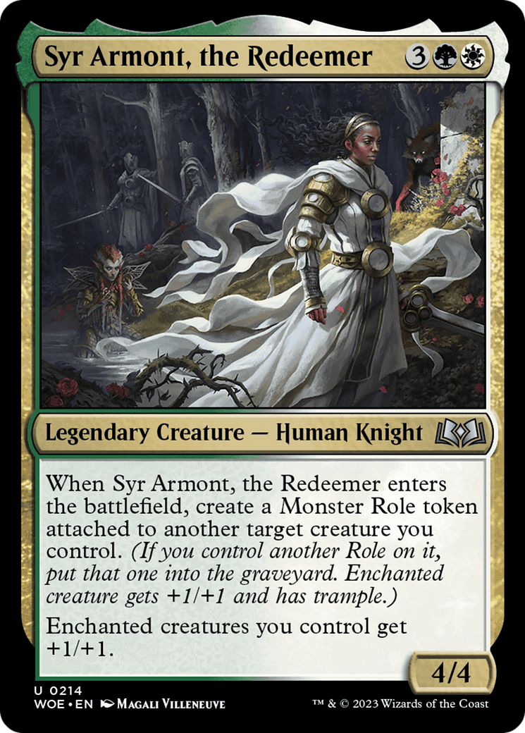 Syr Armont, the Redeemer [Wilds of Eldraine] - Destination Retro
