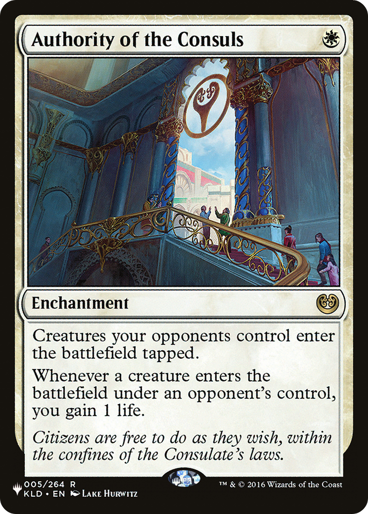 Authority of the Consuls [The List] - Destination Retro