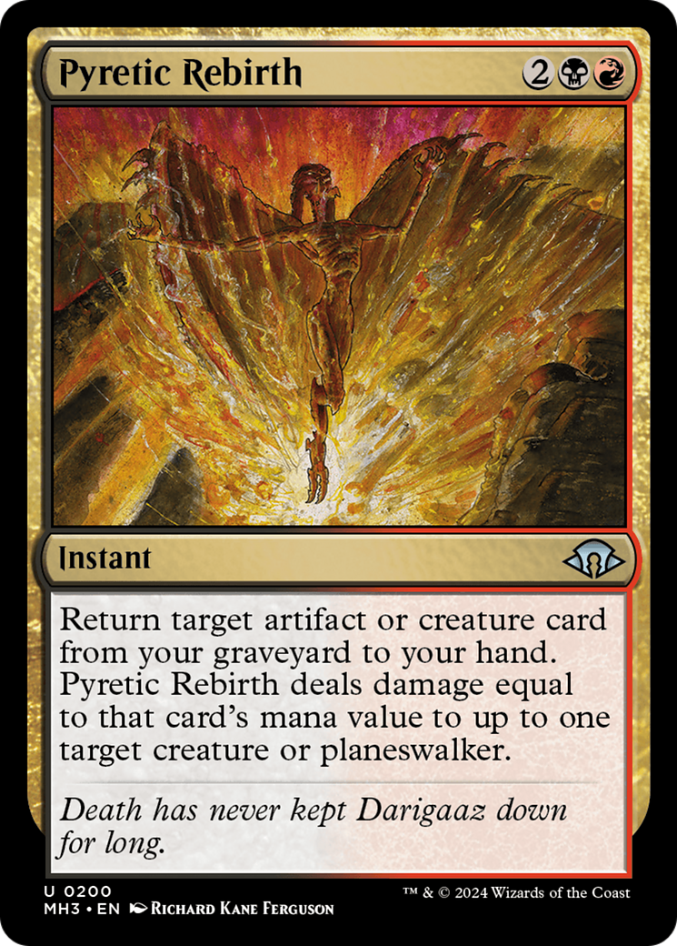 Pyretic Rebirth [Modern Horizons 3] - Destination Retro