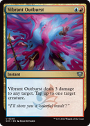 Vibrant Outburst [Secrets of Strixhaven] - Destination Retro