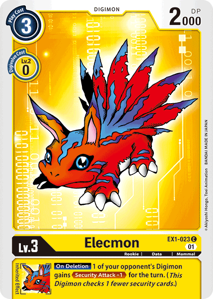 Elecmon [EX1-023] [Classic Collection] - Destination Retro