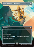 Talisman of Curiosity (Borderless) [Secrets of Strixhaven Commander] - Destination Retro