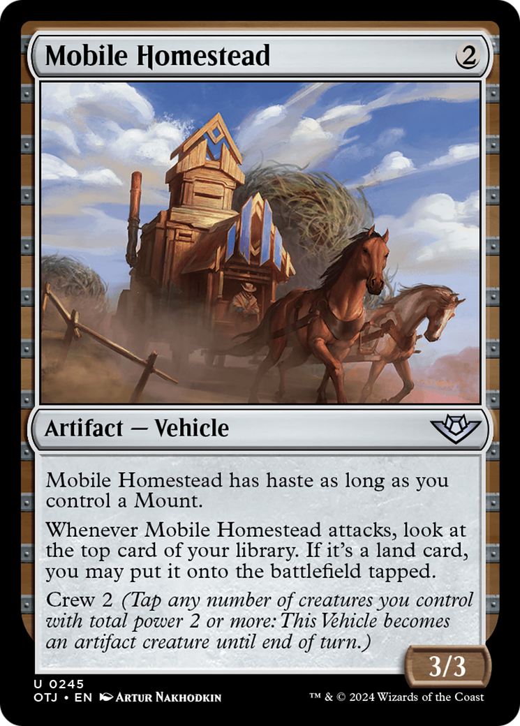 Mobile Homestead [Outlaws of Thunder Junction] - Destination Retro