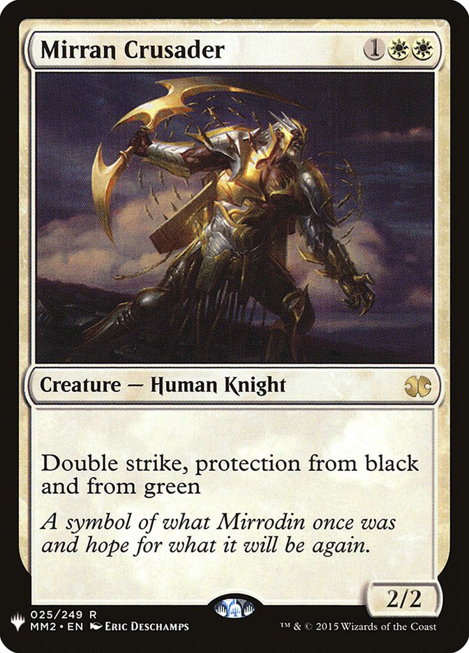 Mirran Crusader [The List] - Destination Retro