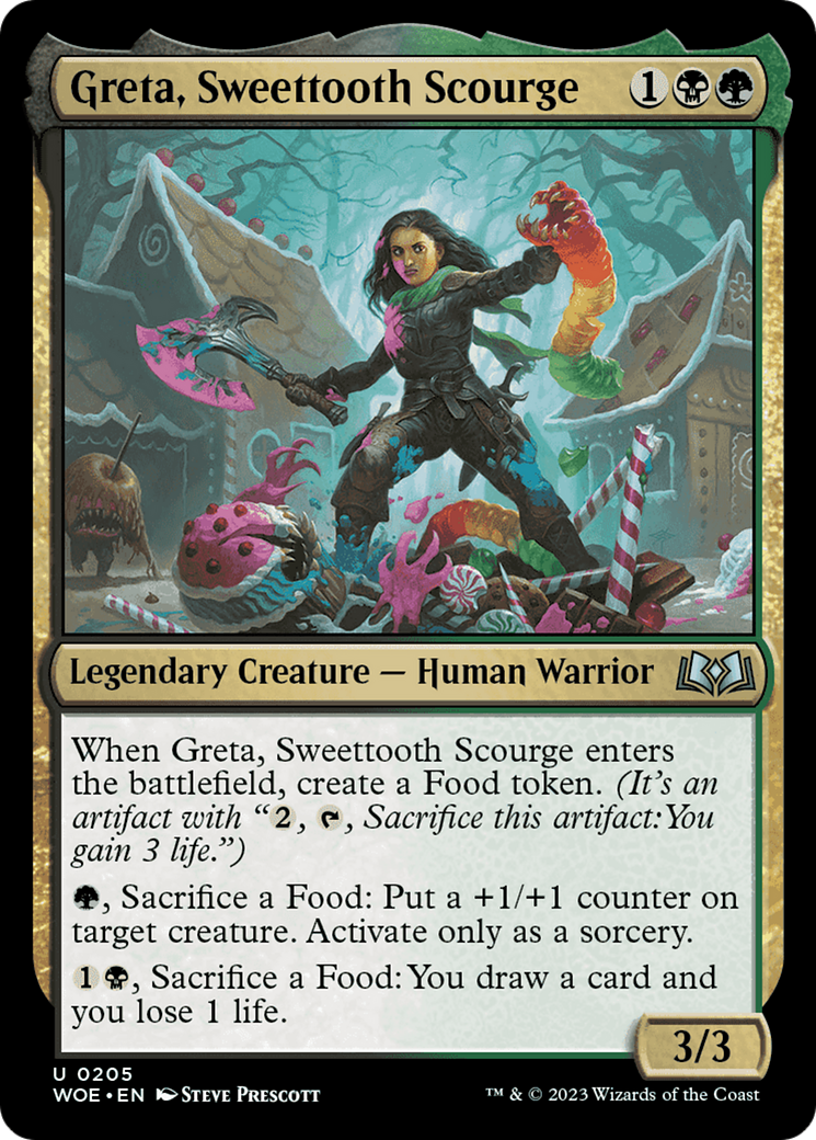 Greta, Sweettooth Scourge [Wilds of Eldraine] - Destination Retro