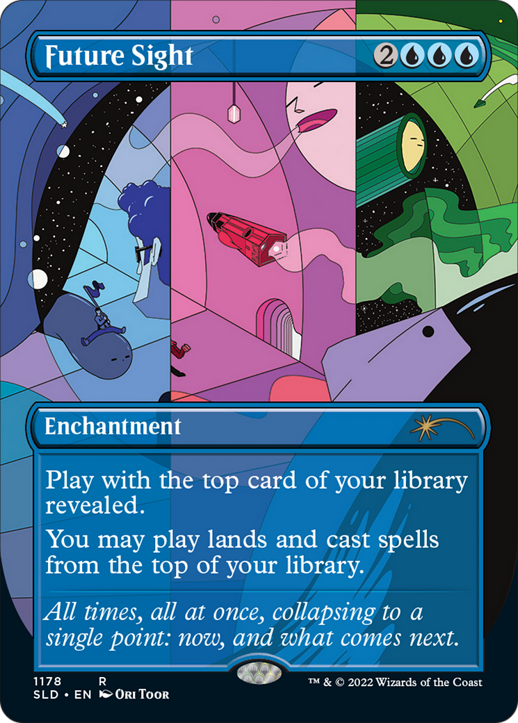 Future Sight (Borderless) [Secret Lair Drop Series] - Destination Retro