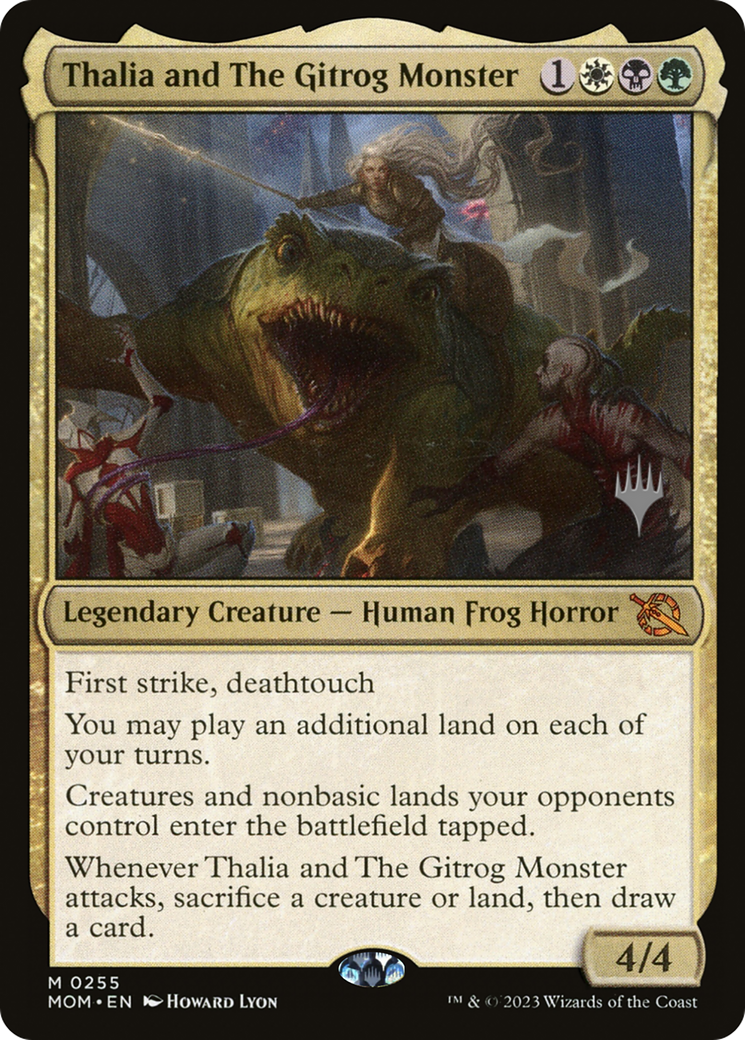 Thalia and The Gitrog Monster (Promo Pack) [March of the Machine Promos] - Destination Retro