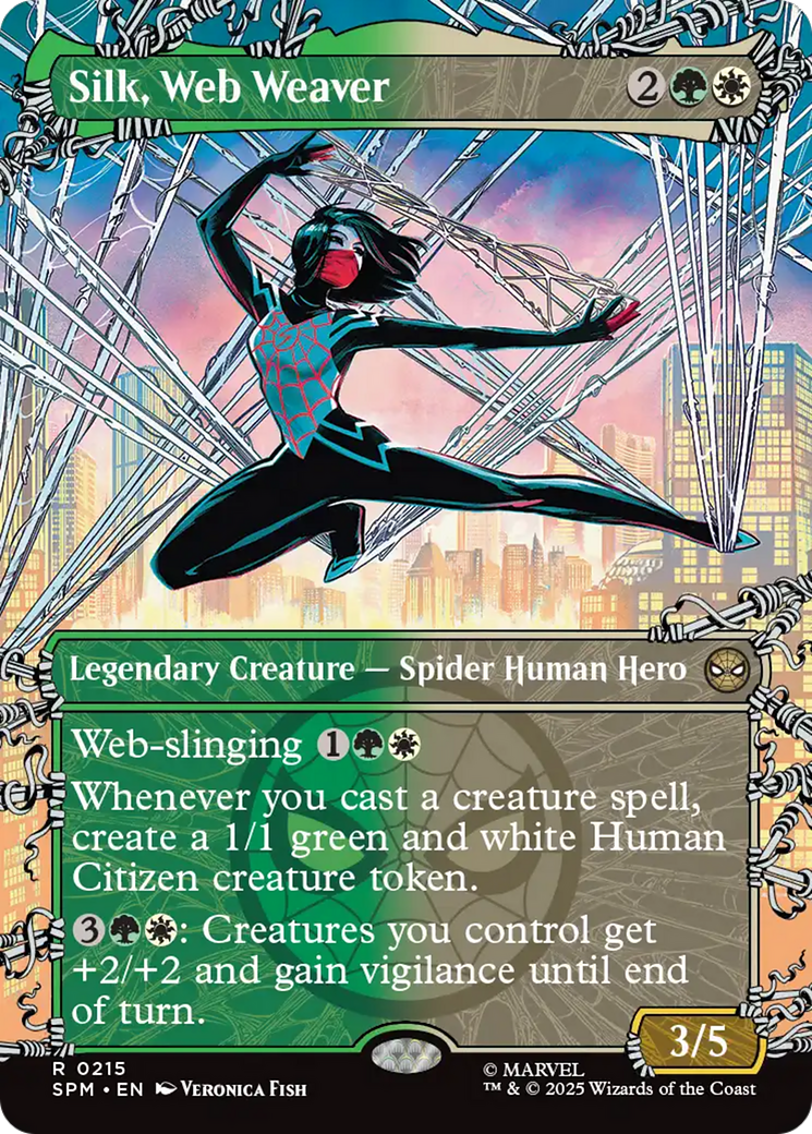Silk, Web Weaver (Borderless) [Marvel's Spider-Man] - Destination Retro
