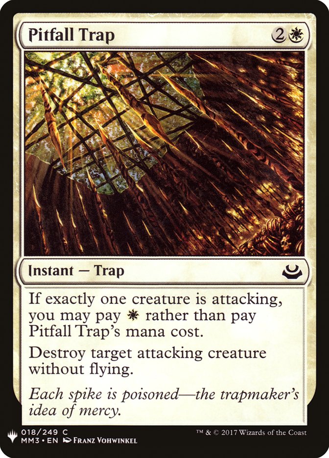Pitfall Trap [Mystery Booster] - Destination Retro