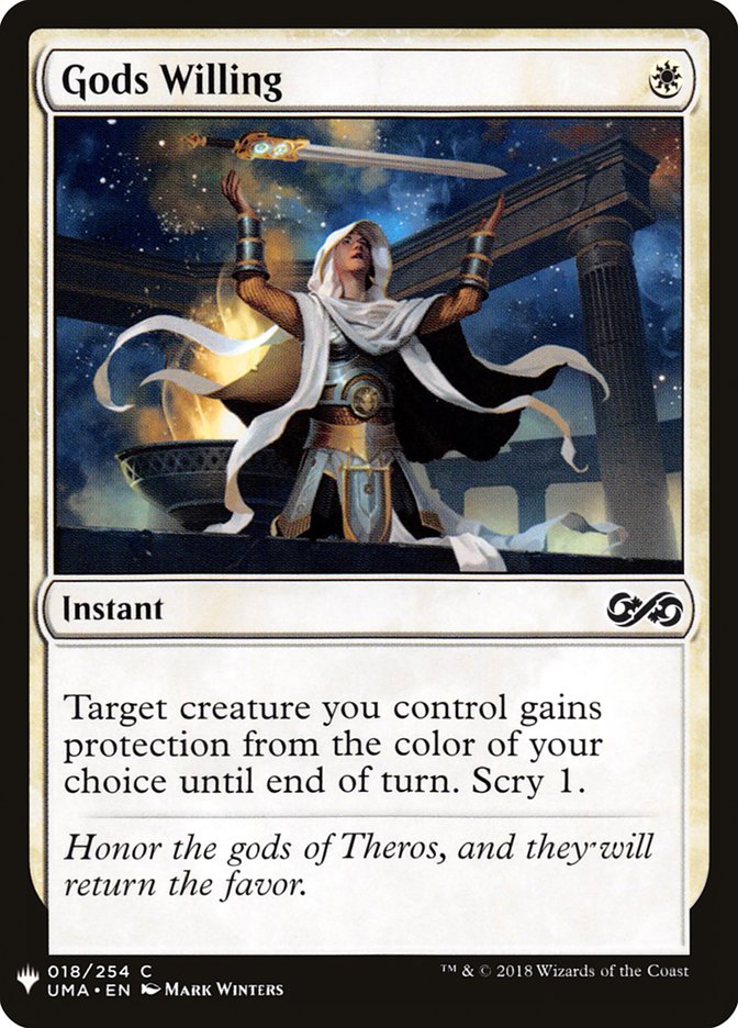 Gods Willing [Mystery Booster] - Destination Retro