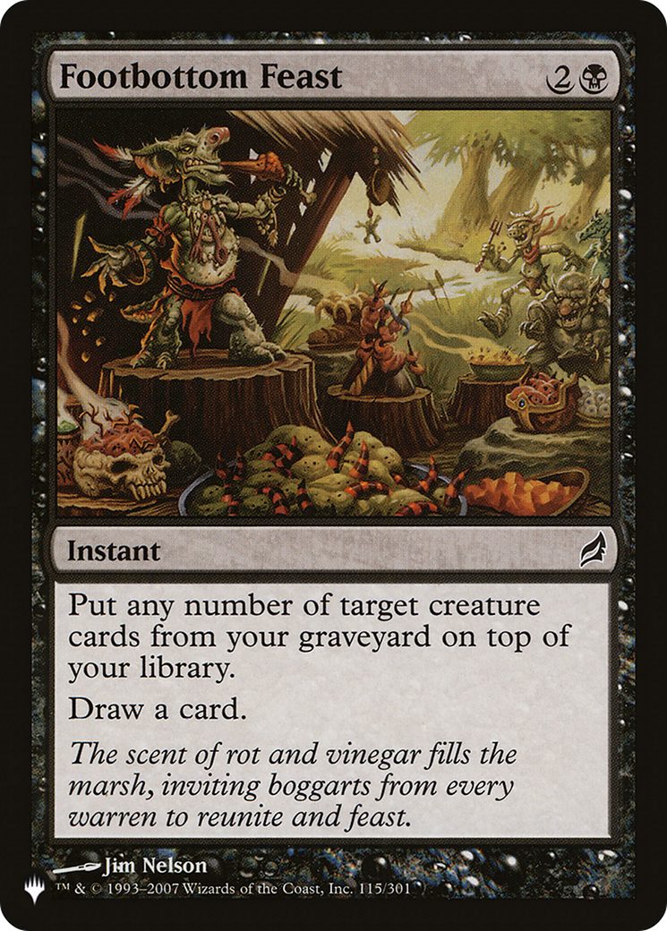 Footbottom Feast [The List] - Destination Retro