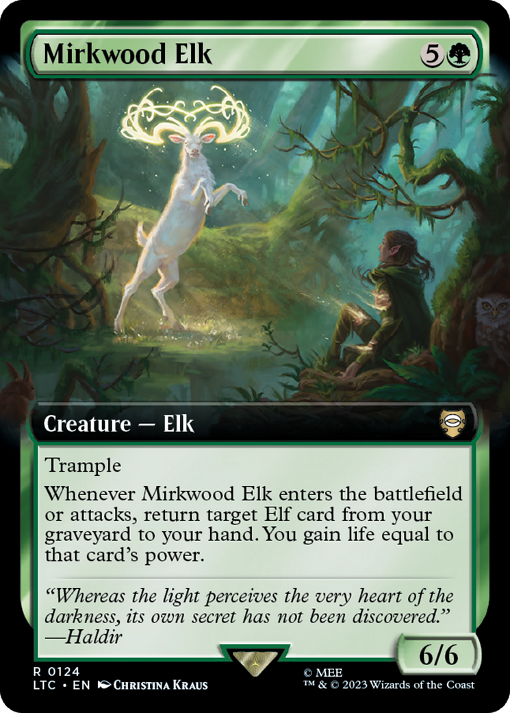 Mirkwood Elk (Extended Art) [The Lord of the Rings: Tales of Middle-Earth Commander] - Destination Retro