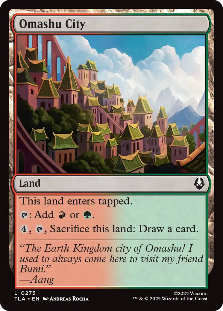 Omashu City [Avatar: The Last Airbender] - Destination Retro