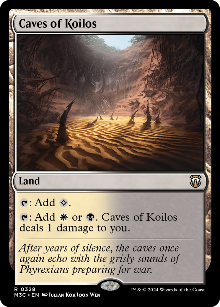 Caves of Koilos (Ripple Foil) [Modern Horizons 3 Commander] - Destination Retro