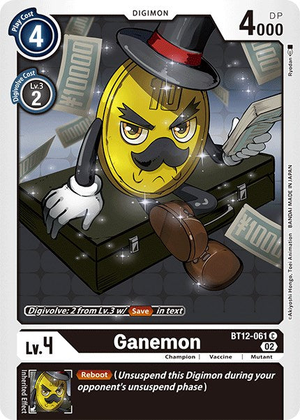 Ganemon [BT12-061] [Across Time] - Destination Retro